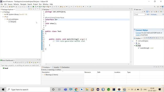#03 @Functional Interface in Hindi || Lambda Expression in Java || Java In Hindi || By Surya Sir