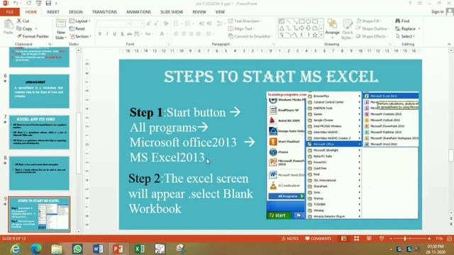 STD 5 LN 8 VIDEO 7 COMPUTER INDRODUCTION TO MS EXCEL смотреть онлайн