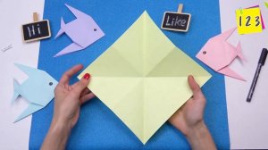 4 DIY paper crafts | Paper toys - Paper fish