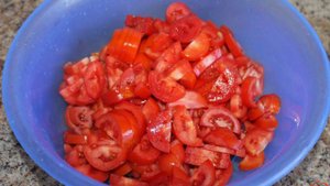 Овощной салат с дайконом