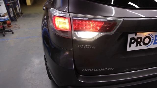 Probright RL Tau в Toyota Highlander 2015 смотреть онлайн