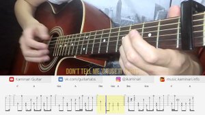 No Doubt – Don't Speak (fingerstyle guitar cover with free tabs)