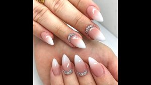 Розовый френч на острых ногтях ? ИДЕИ МАНИКЮРА ? ДИЗАЙН НОГТЕЙ ???