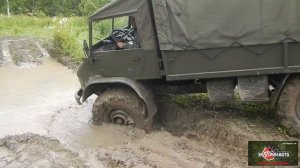 Оригинальный Mercedes Unimog 404 показывает эталон проходимости | russian off-road