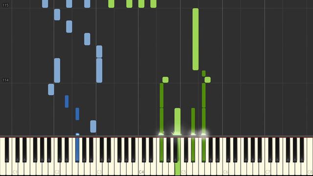 How to play One by Metallica on piano - Piano Cover - Synthesia Tutorial смотреть онлайн