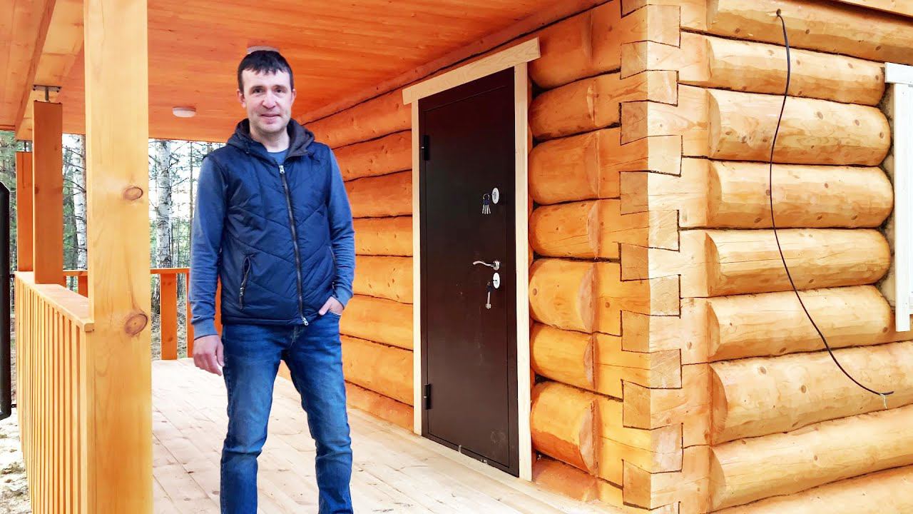 БАНЯ ДЛЯ ЖИЗНИ - РАЗМЕР 6х4 со ВТОРЫМ ЭТАЖОМ И ТЕРРАСОЙ!!! ПЕРВОЕ СТРОЕНИЕ НА УЧАСТКЕ! смотреть онлайн