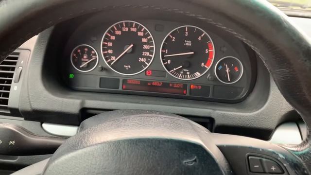 Как сбросить ошибку давления шин?|BMW X5 E53 смотреть онлайн