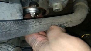 VW Golf 5 1.9l D thermostat replacement ---  VW Golf 5 1.9l D замена термостата