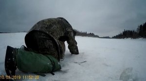 Рыбалка Северная Сосьва. Март 2019