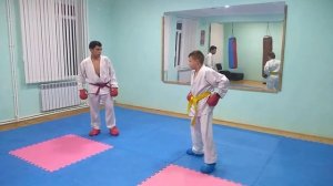 Аши барай. Подсечки. Каратэ-до WKF. #karate #wkf #kumite