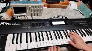 Roland D-70 Demo play. after overhaul.
