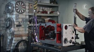 Сборка фартука токарного станка 1Н65 (1М65, 1А64)