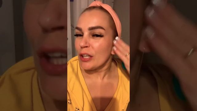 Лицо с эффектом тонального крема без него.#Автозагар на лице
