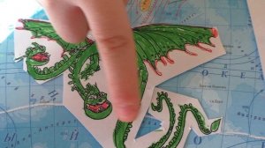 Бумажная коллекция  драконов  из мультика как приручить дракона 3. Открываем бумажные сюрпризы .