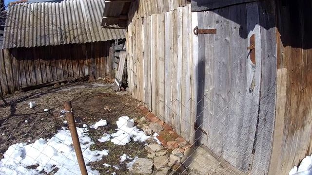 Жизнь в деревне. Пришла апрельская весна. Не договорились.