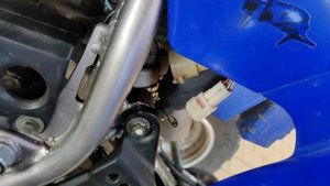 yamaha raptor 350, пропала искра