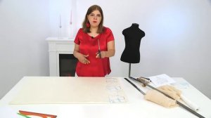 Платье с пышными рукавами из ткани жатка, с шелковой подкладкой. Часть 1. Моделирование и раскрой.