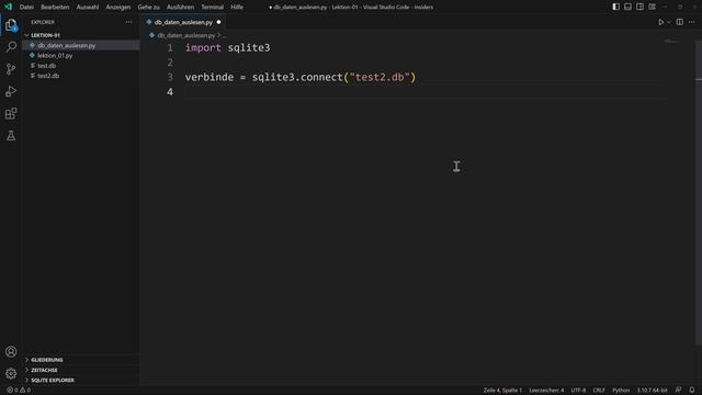 PySide6 (Python) Visual Studio Code - SQLite Teil 04 смотреть онлайн