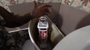 Настройка Арматуры в Смывном Бачке 2х кнопочная ALCAPLAST