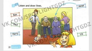 Spotlight 3 Рабочая тетрадь стр.18 упр.2 АУДИРОВАНИЕ