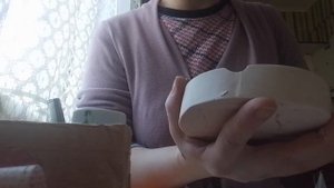 гипсовые изделия-простой заработок!!!! /пепельница из гипса
