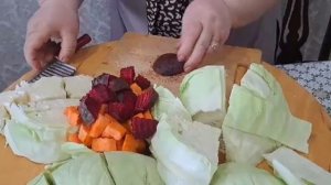 Бабушкины золотые руки!!!Хрустящая, острая Капуста на зиму по Азарбайжаниски!!!