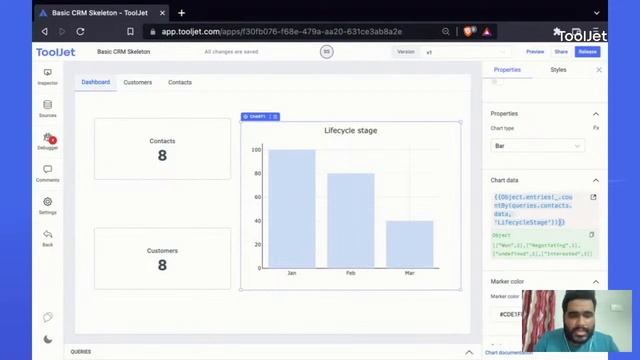 Live Demo: Build a Monday CRM clone with open-source low-code смотреть онлайн