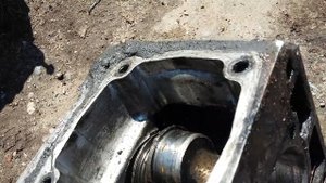 Замена Кожуха  ГРМ Актрос МП1 1 часть