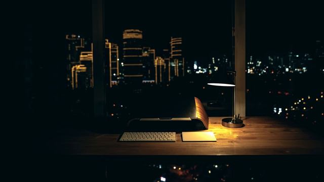 Night at Work Instrumental Chill Music Mix