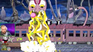 Призрачный экспресс босс Поезд - Cuphead