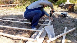 Высокие грядки из поликарбоната своими руками.