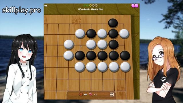 Игра Го - Задачи для 25-20кю с комментариями, BadukPop уровень 2 (Часть 1) смотреть онлайн