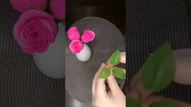 Вечные #розы Не отличить от живых цветов #diy #homedecor #мыльныерозы