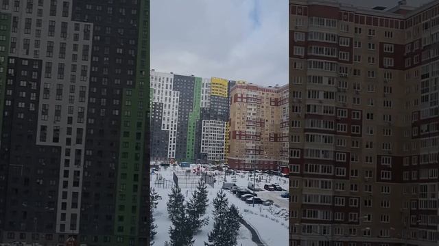 ЖК Бутово Парк 2 вид из окна Новое шоссе 8к3