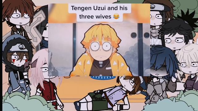 Naruto friends react to 【 him as Tengen Uzui 】 1/1 смотреть онлайн