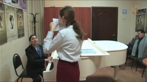Как быстро настроиться на "близкий звук" (академический вокал) Мастер-классы - Бенина А.М.(фрагмент