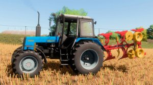 Farming Simulator 22 / Карта Кошмак / Пахота МТЗ-1025.2, ХТЗ-244К, Кировец К742М