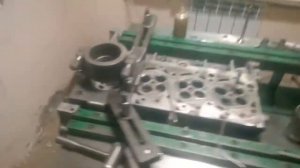 Правильные фаски седла клапана, на приспособлении прецизион