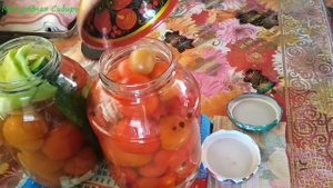Помидоры солю на зиму. Очень вкусный рецепт!