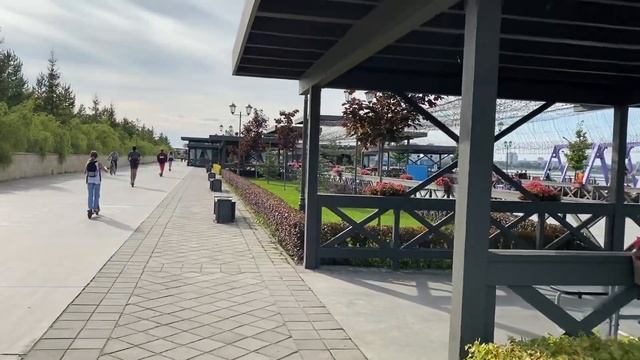 Прогулка по Кремлевской набережной. Казань/Walk along the Kremlin embankment. Kazan, Tatarstan
