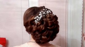 Свадебная прическа