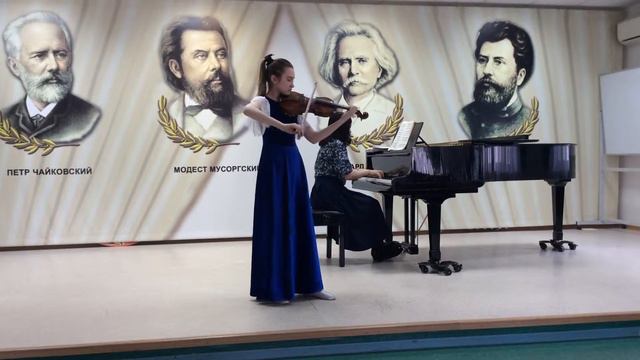 Л.Шпор, Концерт №9(1 часть), Столбова Кристина 12 лет.