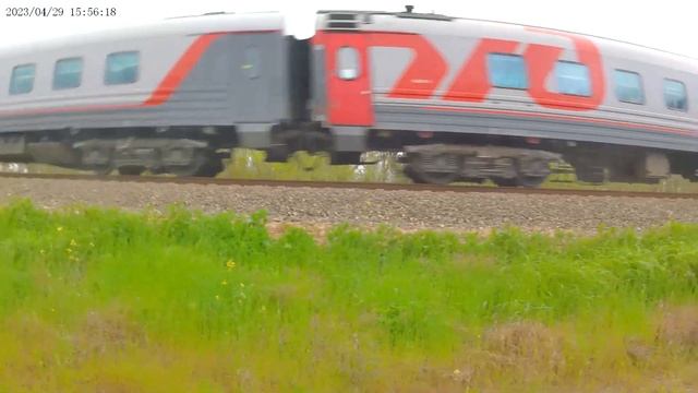 ЭКСКЛЮЗИВ! Первый в 2023 году поезд 374С/373С Симферополь-Смоленск. смотреть онлайн