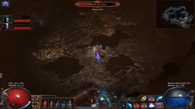 Path Of Exile - Matando a Merveil ultimo boss del Acto1 смотреть онлайн