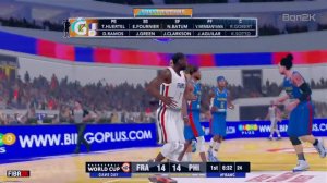 Gilas Pilipinas vs France | FIBA WORLD CUP | March 13, 2023 | FIBA2K SIMULATION GAME ONLY #fiba2k