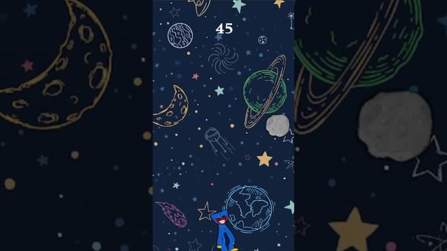 Huggy Wuggy in space | Хагги Вагги в космосе #android #godot #yandexgames #игрынаандроид