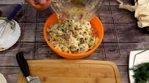 ▶️РВАНЫЙ пирог из ЛАВАША
