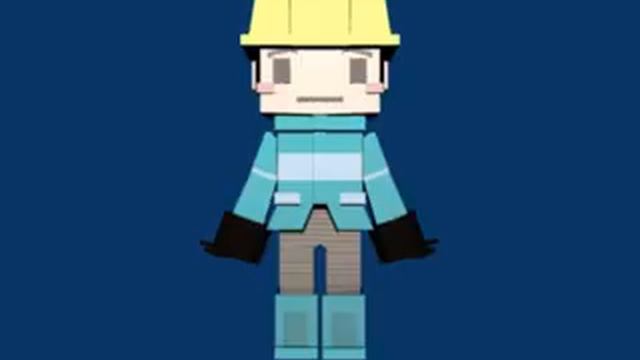 Minecraft Character made model (Dock Concept) смотреть онлайн