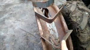 Обзор отвала, самодельных грунтозацепов и домкрата для тяжелого мотоблока