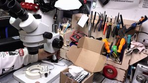 Тринокулярный микроскоп Eakins 7X - 45X за 17000р//Прокачиваем мастерскую